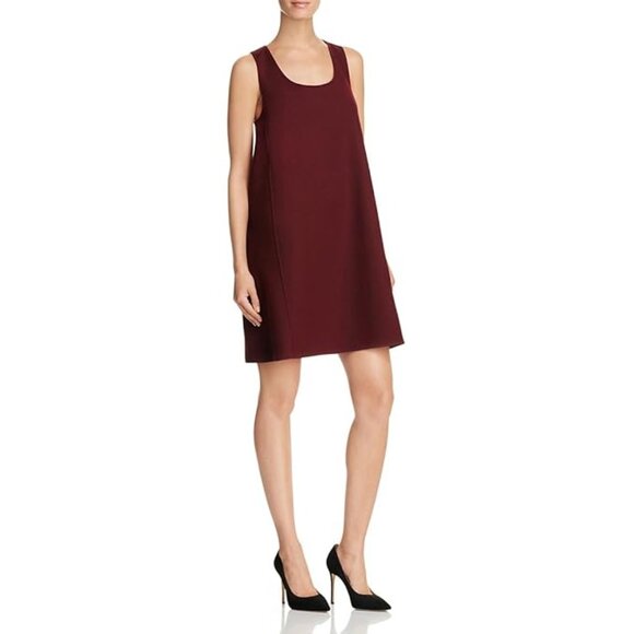 NWT Theory Kestel df Saxton Red Sleeveless Shift Dress $365 - Picture 6 of 7